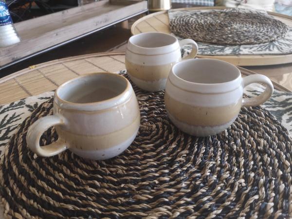 Tasses à café en Steengoed , lot de 4, tasses à café en céramique