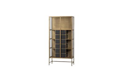 Cabinet avec gris 4 en portes Vtwonen Chow 215cm - bois