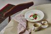 Miniature Assiette creuse en porcelaine beige Biscotti 2