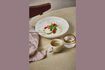 Miniature Assiette creuse en porcelaine beige Biscotti 4