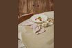 Miniature Assiette creuse en porcelaine beige Biscotti 5