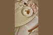 Miniature Assiette creuse en porcelaine beige foncé Biscotti 4