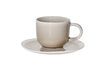 Miniature Assiette en porcelaine beige foncé Biscotti 8