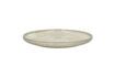 Miniature Assiette plate en porcelaine beige Nougat 1