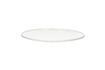 Miniature Assiette plate en porcelaine blanc Leggero 5