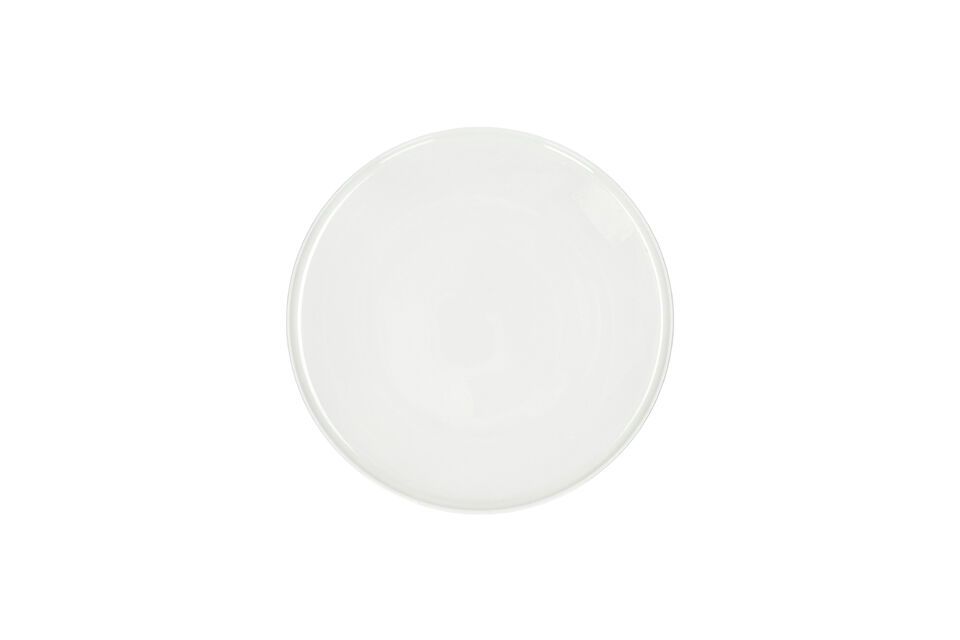 Assiette plate en porcelaine blanc Leggero Pomax