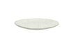 Miniature Assiette plate en porcelaine blanc Mysa 1