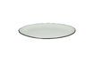 Miniature Assiette plate en porcelaine blanche Basil 1