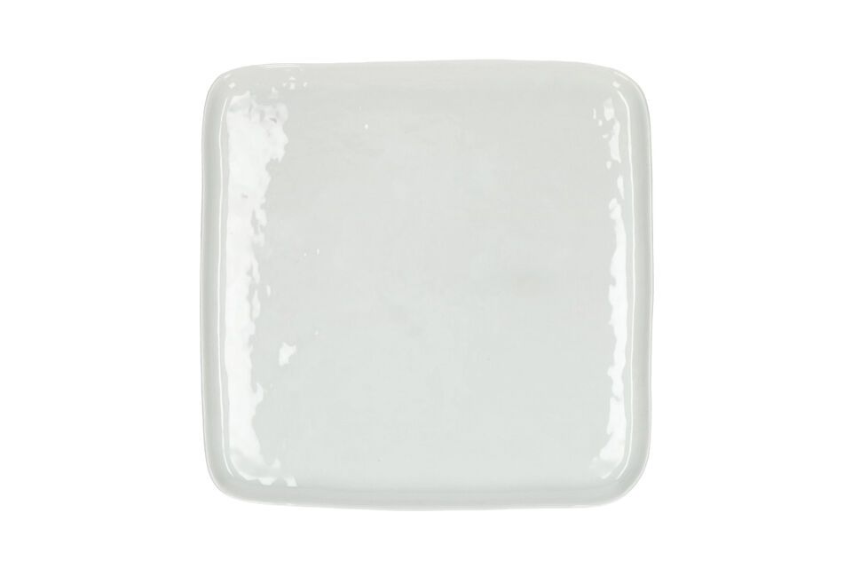 Assiette plate en porcelaine blanche D27 Pomax