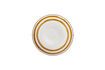 Miniature Assiette plate en porcelaine jaune Mykonos 7