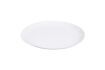 Miniature Assiette plate ovale en porcelaine blanche Porcelino White 1