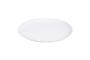 Miniature Assiette plate ovale en porcelaine blanche Porcelino White Détouré