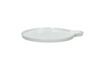 Miniature Assiette pour cuillère en porcelaine blanc Porcelino White 7