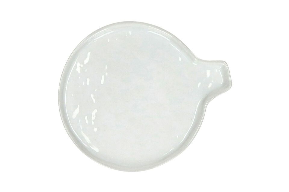 Assiette pour cuillère en porcelaine blanc Porcelino White Pomax