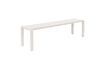 Miniature Banc en aluminum blanc Vondel 1