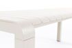 Miniature Banc en aluminum blanc Vondel 8