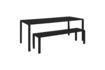 Miniature Banc en aluminum noir Vondel 5