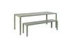 Miniature Banc en aluminum vert Vondel 5