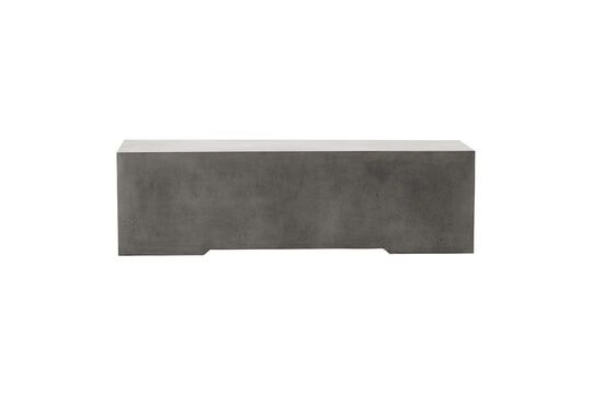 Banc en béton gris Ceme Détouré