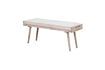 Miniature Banc en bois blanc Hendaye 3