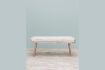 Miniature Banc en bois blanc Hendaye 2