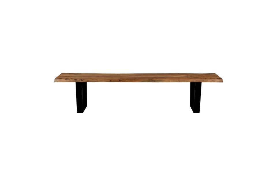 Banc en bois brun Aka DutchBone