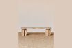 Miniature Banc en bois clair Vague 2