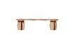 Miniature Banc en bois clair Vague 3