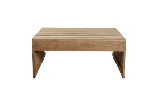 Banc en bois clair Woodie Détouré