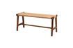 Miniature Banc en bois foncé Cuba 3