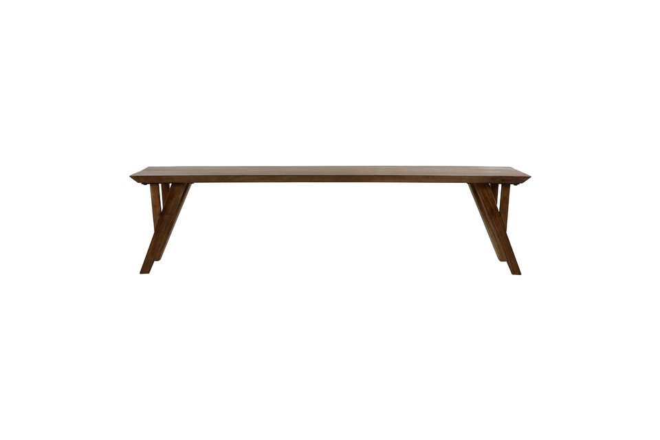 Banc en bois foncé H opper Pomax