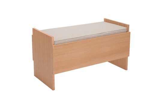 Banc en bois gris Forma Détouré