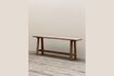 Miniature Banc en bois taupe Sandscale 1