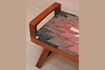 Miniature Banc en coton multicolore Kilim 4