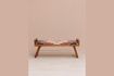 Miniature Banc en coton multicolore Kilim 2