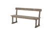 Miniature Banc en pin recyclé beige Portland 6