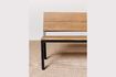 Miniature Banc en teck beige Contemporaine 5