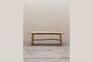 Miniature Banc en teck beige Luar 2