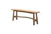 Miniature Banc en teck beige Luar 3