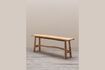 Miniature Banc en teck beige Luar 1