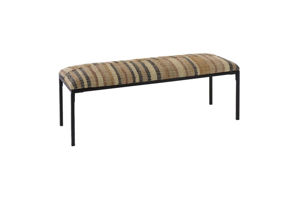 Banc en tissu multicolore Osiris Pomax