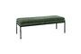 Miniature Banc en tissu vert foncé Gallet Détouré