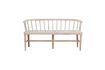 Miniature Banquette en bois clair Rivershore 5