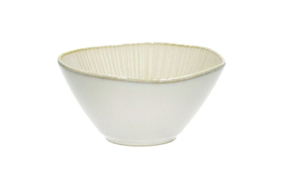 Bol à soupe en porcelaine blanc Mysa Pomax