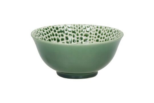 Bol à soupe en porcelaine vert Lotus Détouré