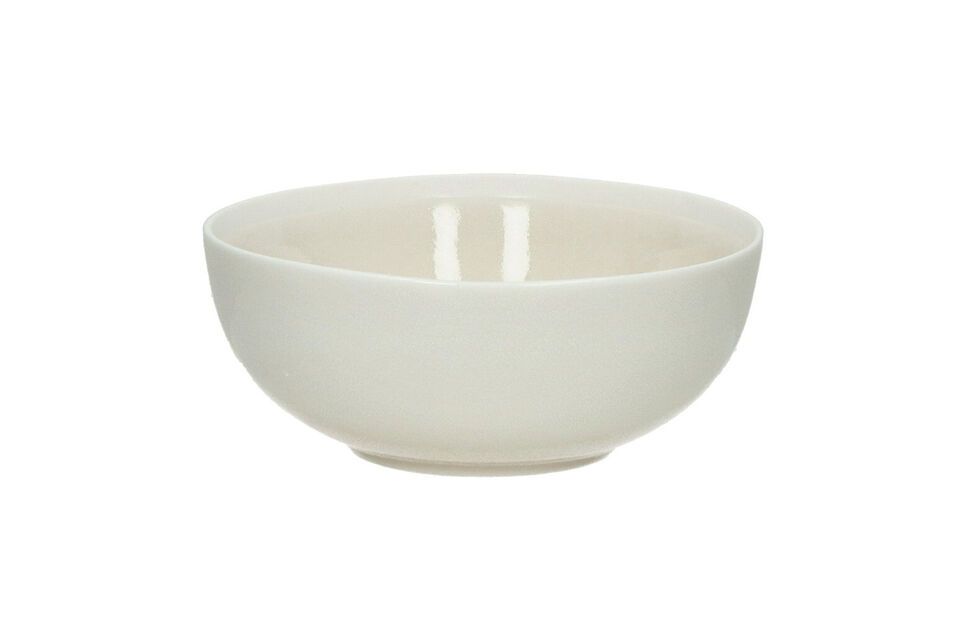 Bol en porcelaine beige Biscotti Pomax