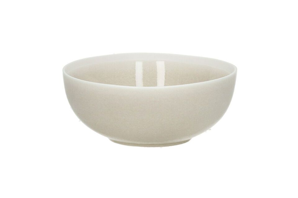 Bol en porcelaine beige foncé Biscotti Pomax