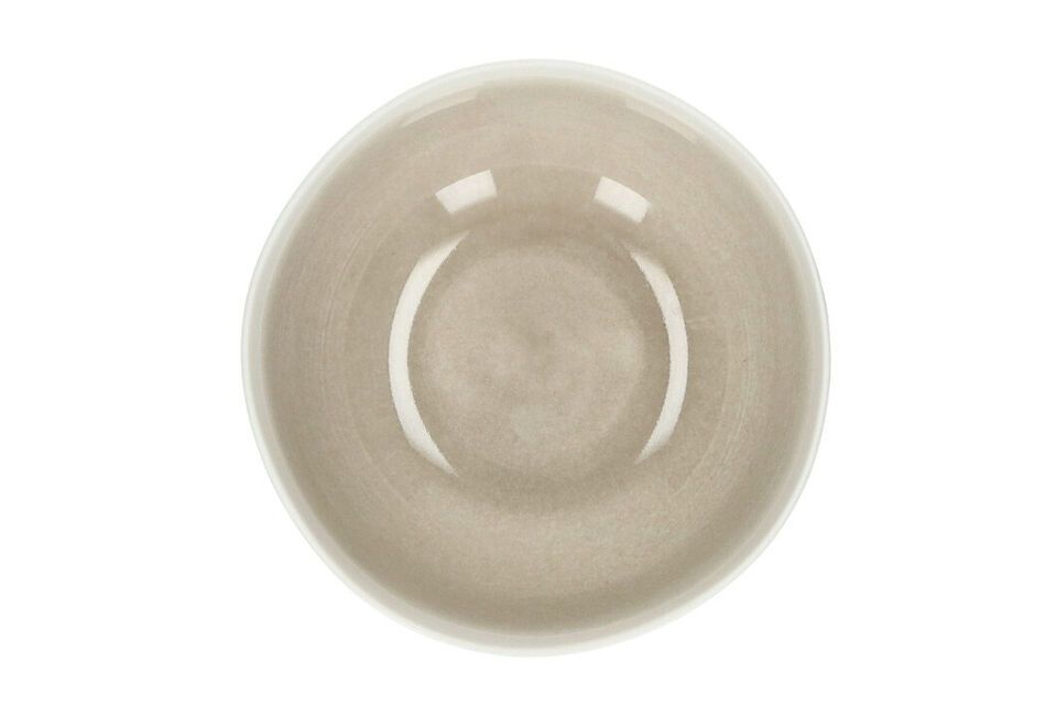 Bol en porcelaine beige foncé Biscotti - 7