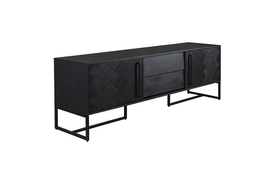 Buffet bas en bois noir Class DutchBone