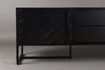 Miniature Buffet bas en bois noir Class 3